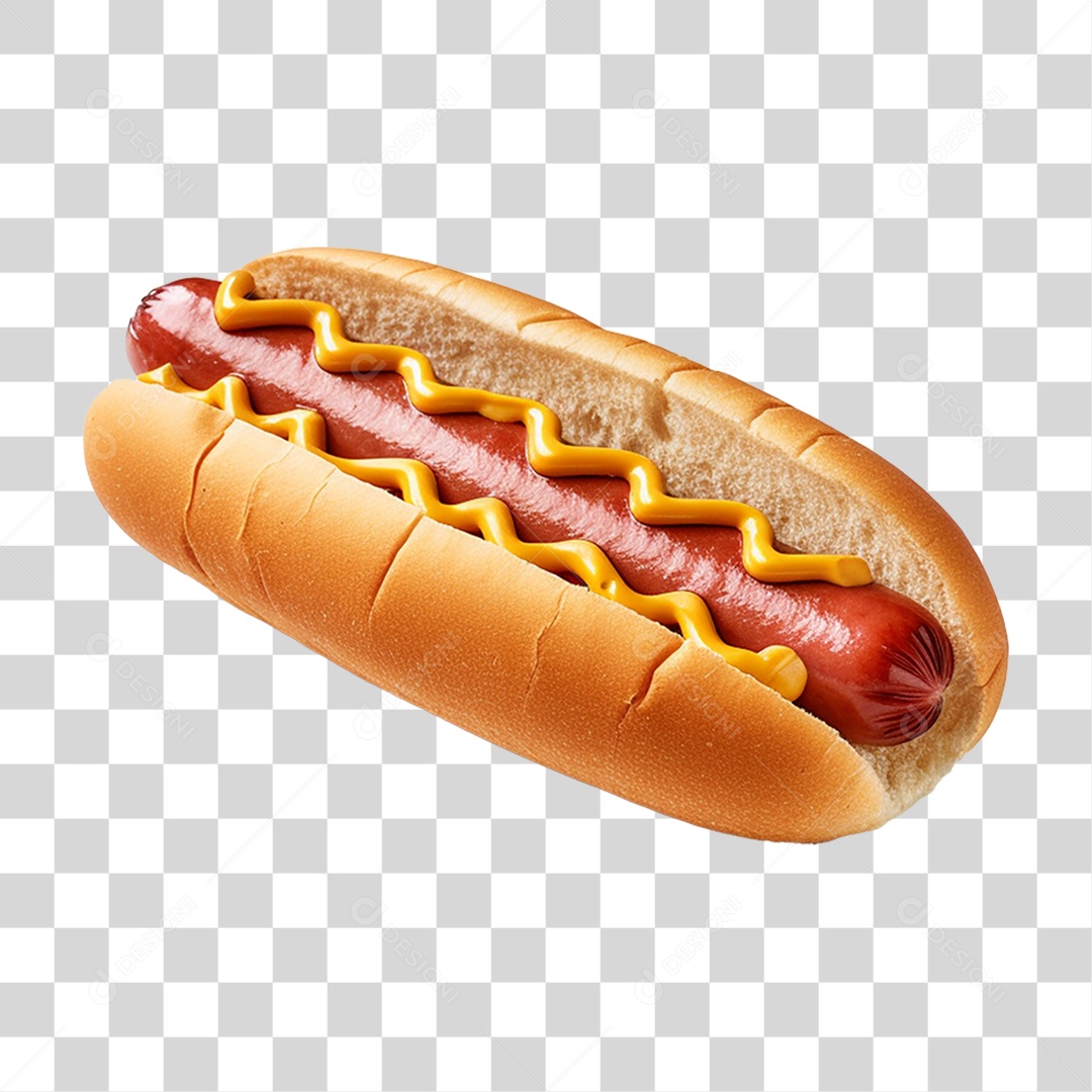 Hot-Dog Lanche PNG Transparente
