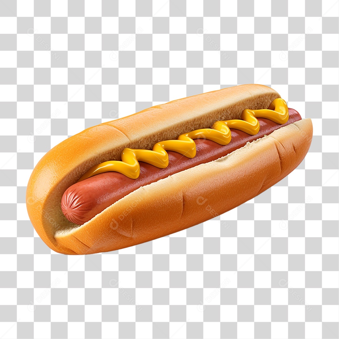 Hot-Dog Lanche PNG Transparente