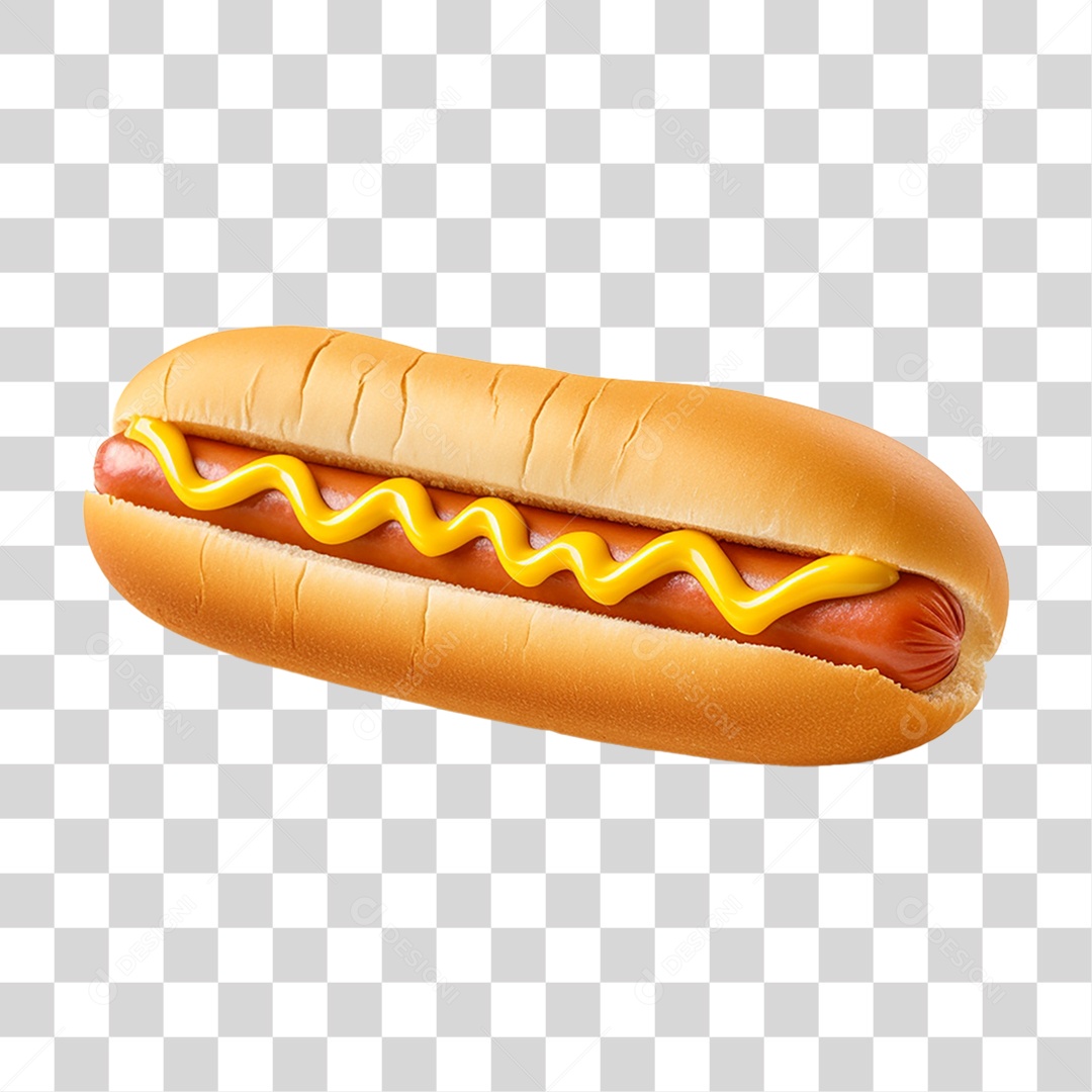 Hot-Dog Lanche PNG Transparente