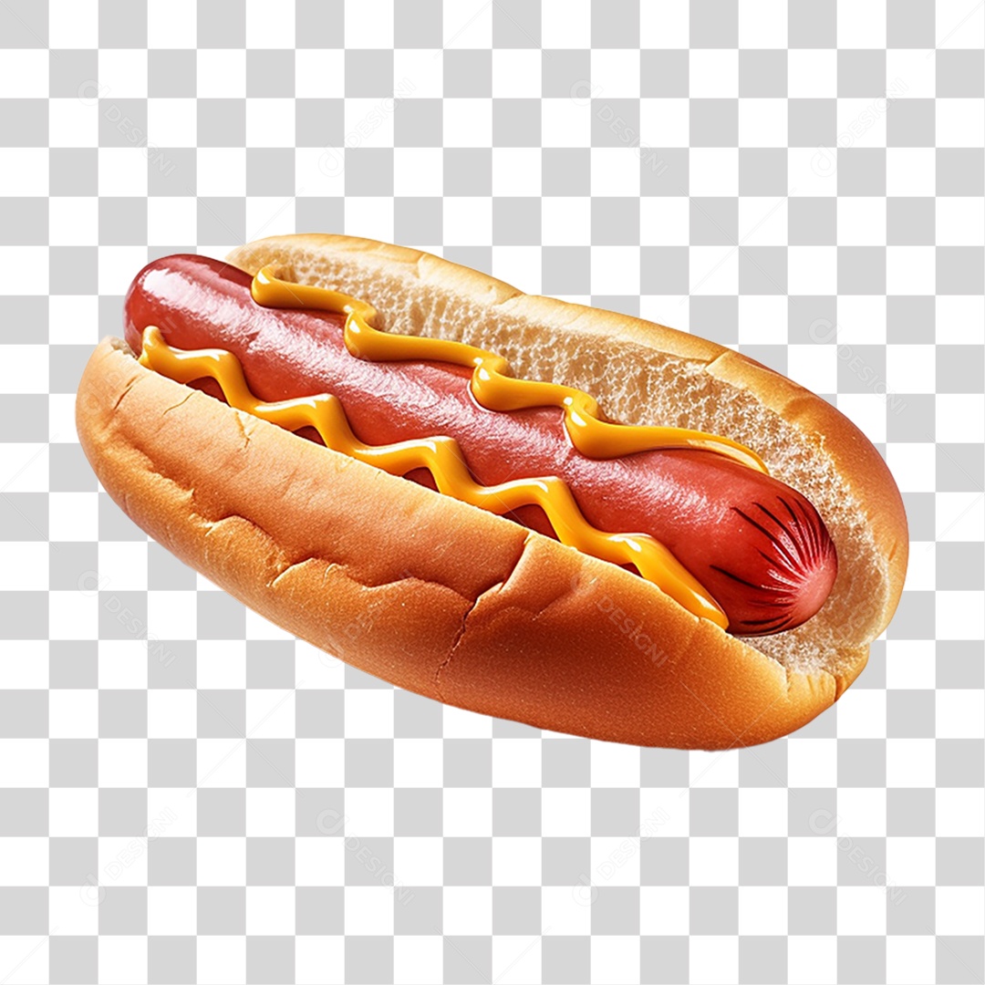 Hot-Dog Lanche PNG Transparente