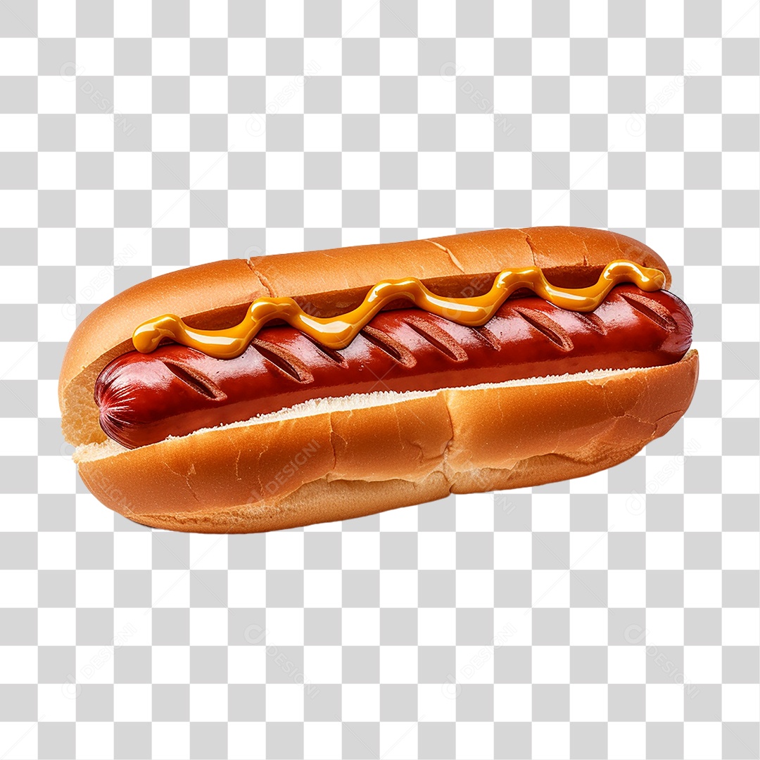 Hot-Dog Lanche PNG Transparente