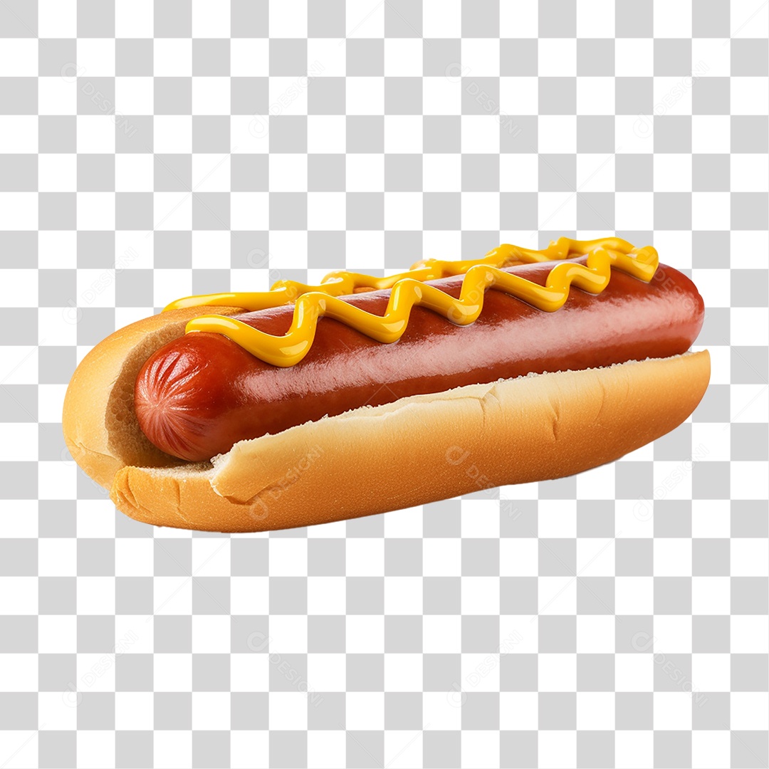 Hot-Dog Lanche PNG Transparente