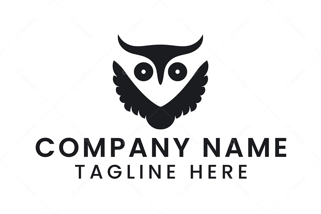 Modelo de Logotipo PNG + AI Editável