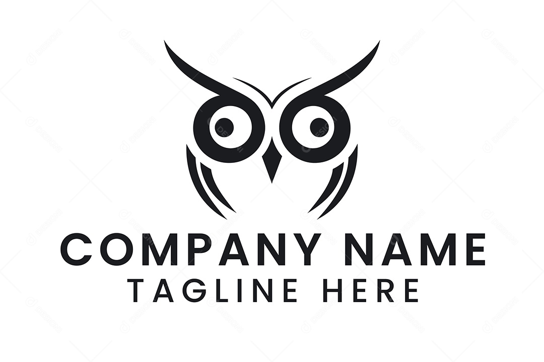 Modelo de Logotipo PNG + AI Editável