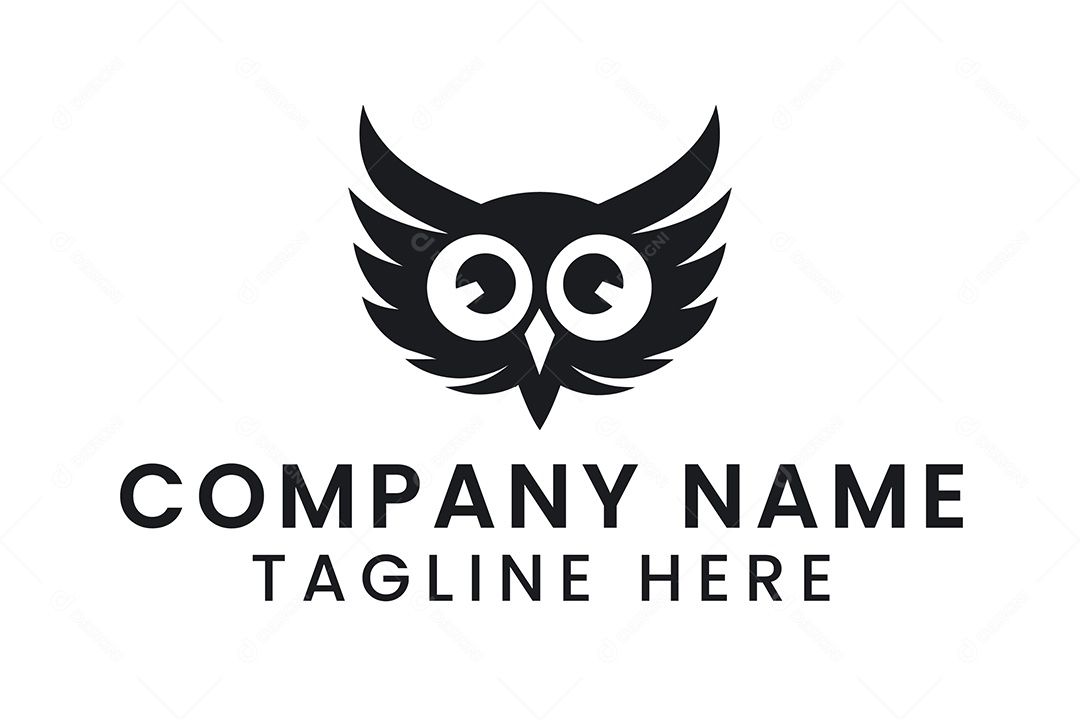 Modelo de Logotipo PNG + AI Editável