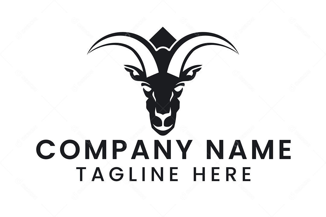 Modelo de Logotipo PNG + AI Editável