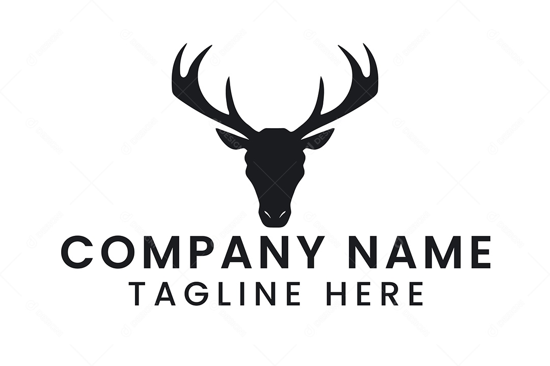 Modelo de Logotipo PNG + AI Editável