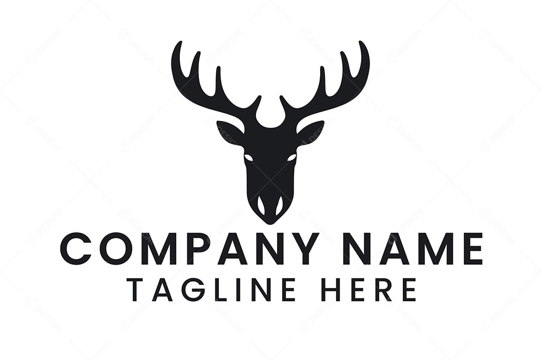 Modelo de Logotipo PNG + AI Editável