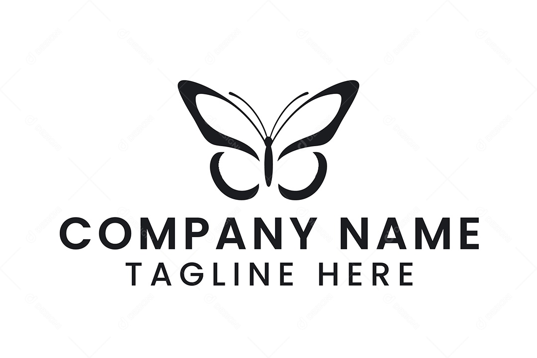 Modelo de Logotipo PNG + AI Editável