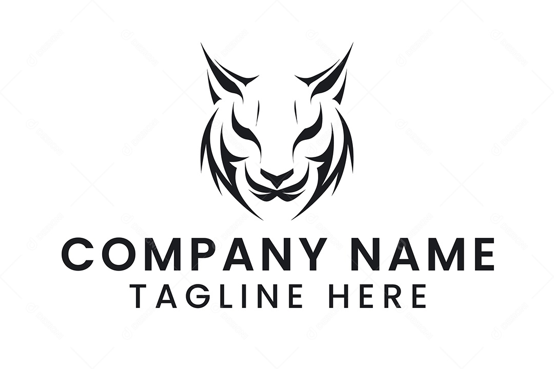 Modelo de Logotipo PNG + AI Editável