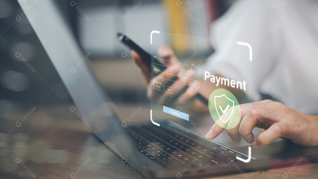 Telefone com pagamento de contas online bancárias