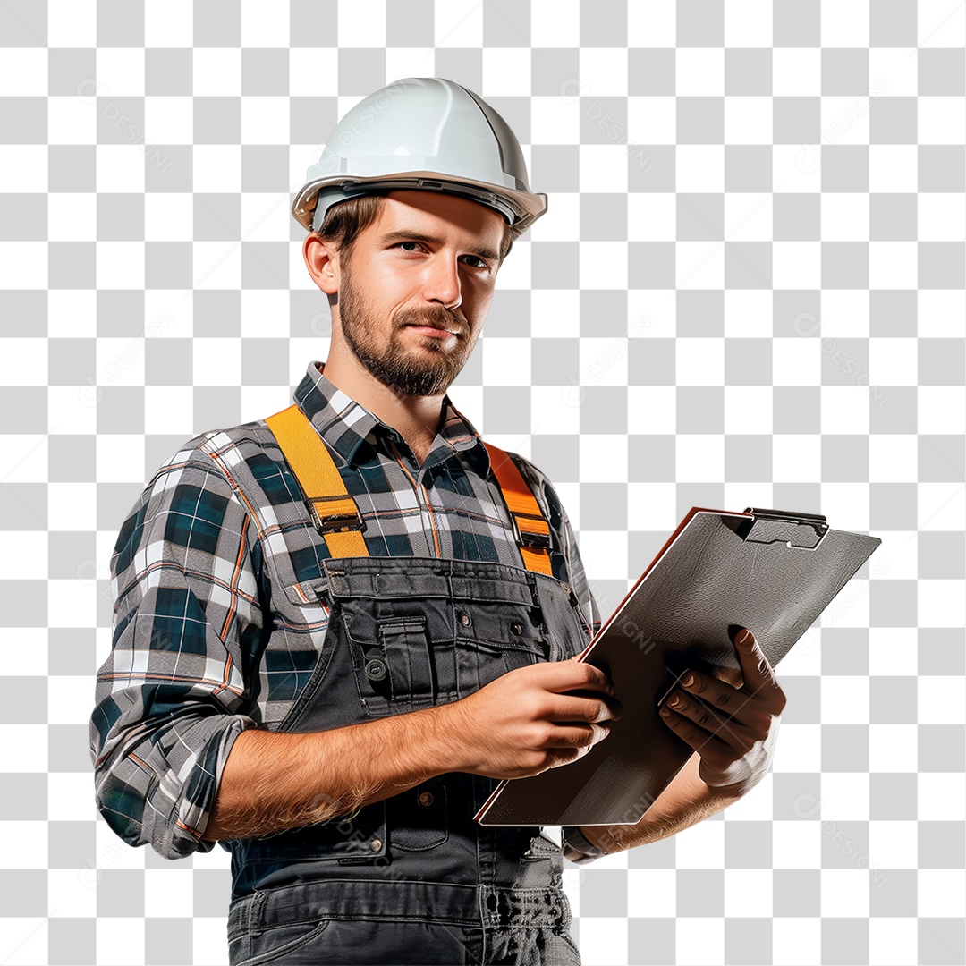 Trabalhador Homem Engenheiro Eletricista Arquiteto Construtor PNG Transparente