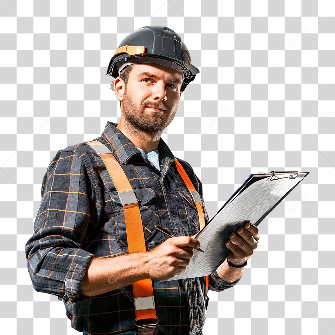 Trabalhador Homem Engenheiro Eletricista Arquiteto Construtor PNG Transparente