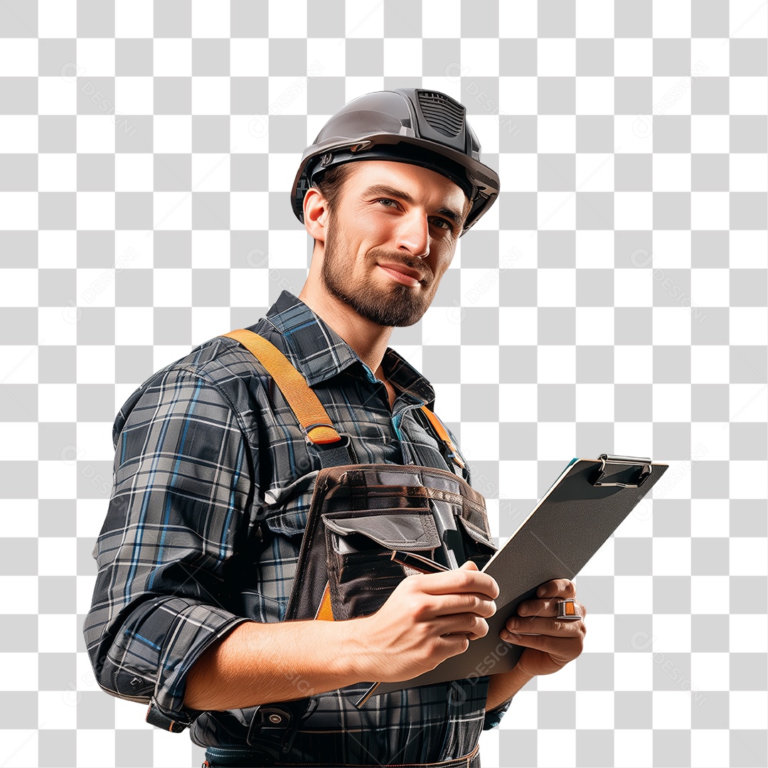 Trabalhador Homem Engenheiro Eletricista Arquiteto Construtor PNG Transparente