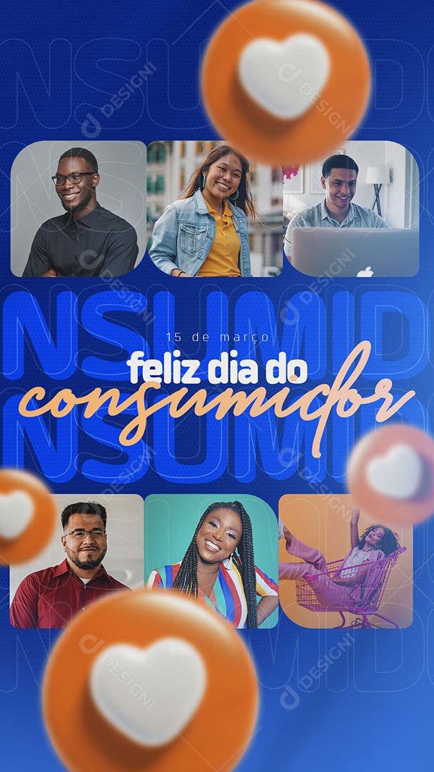 Story Feliz Dia Do Consumidor 15 de Março Social Media PSD Editável