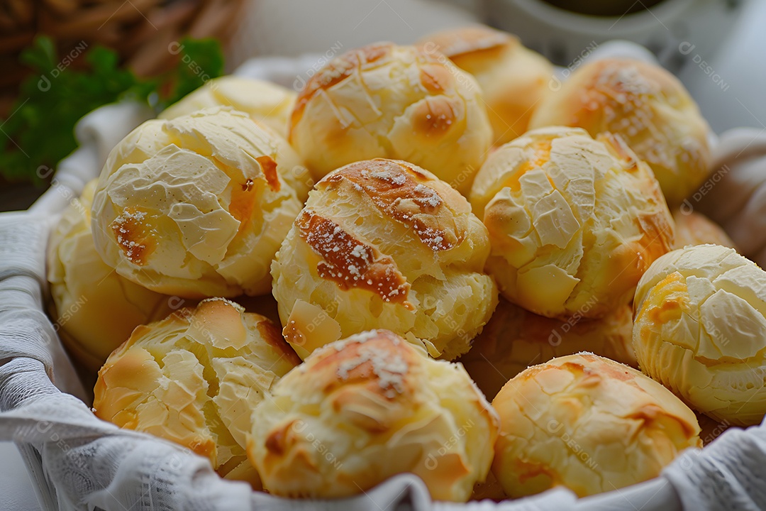 Pão de queijo de de tigela