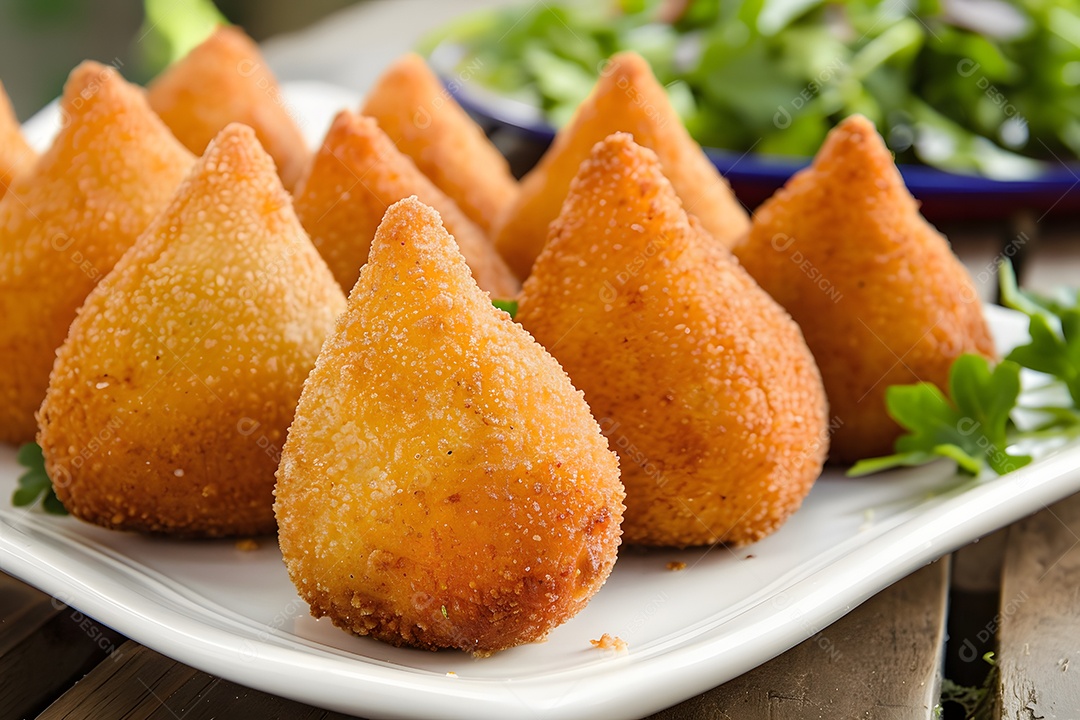 Coxinha de frango deliciosa