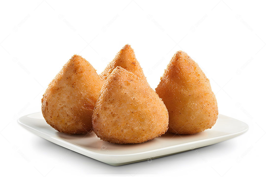 Coxinha de frango com catupiry