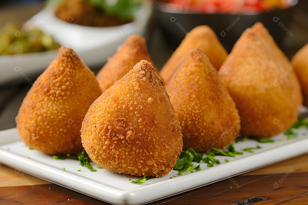 Coxinha de frango deliciosa