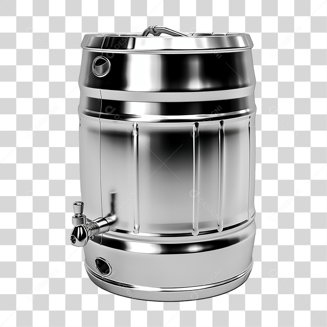 Chopp Bebida Alcoólica Barril PNG Transparente