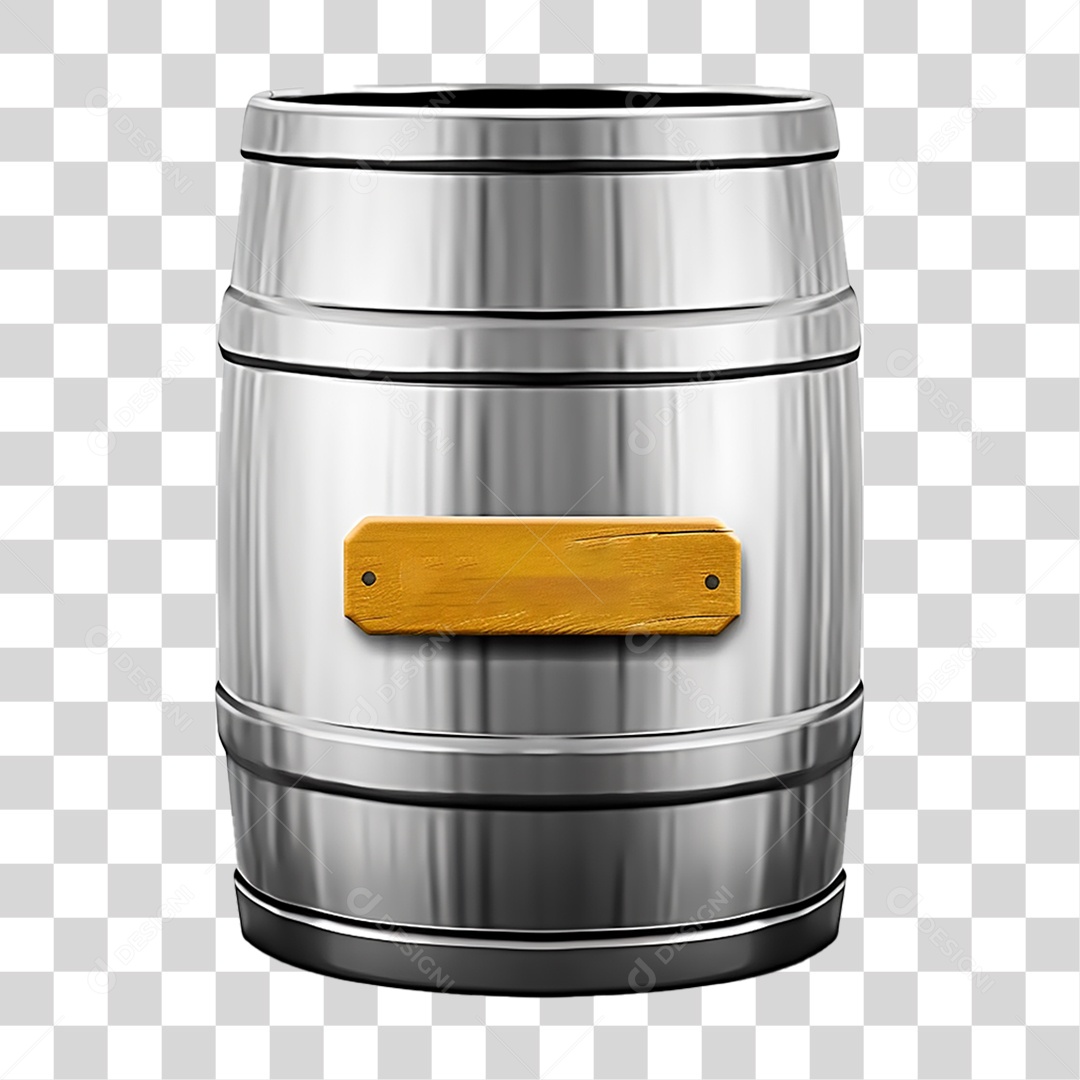 Chopp Bebida Alcoólica Barril PNG Transparente
