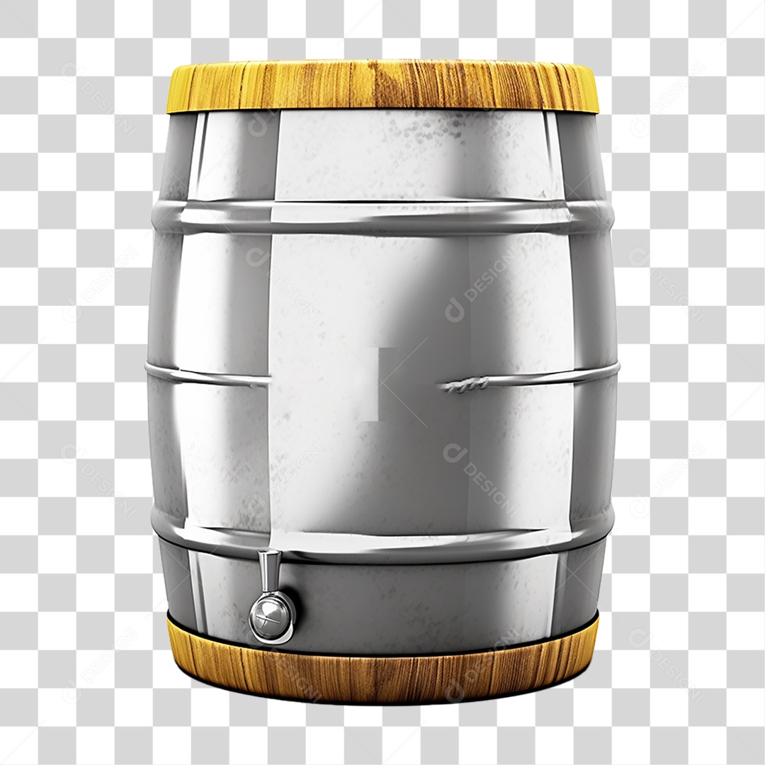 Chopp Bebida Alcoólica Barril PNG Transparente