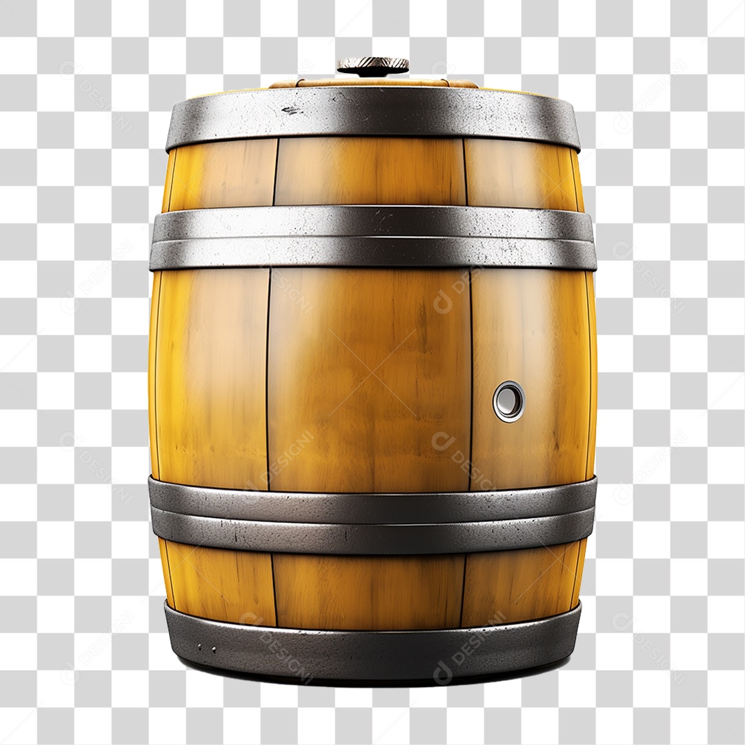 Chopp Bebida Alcoólica Barril PNG Transparente
