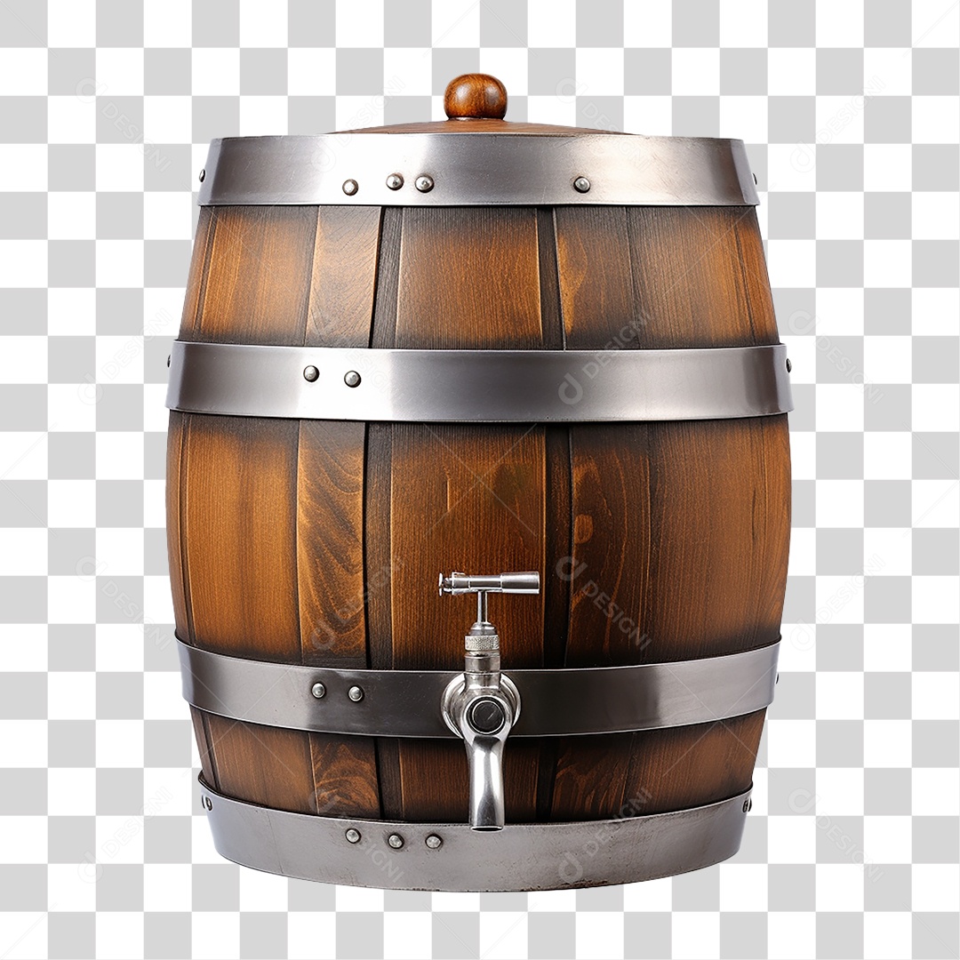 Chopp Bebida Alcoólica Barril PNG Transparente