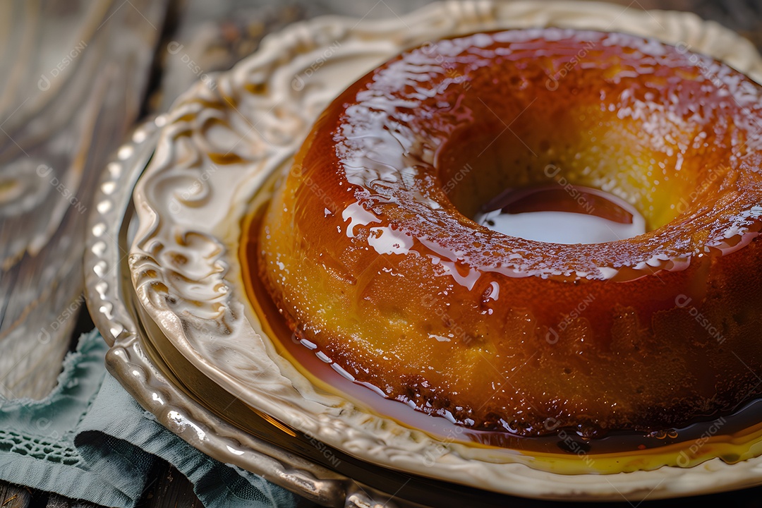 Pudim de leite condensado lindo e saboroso