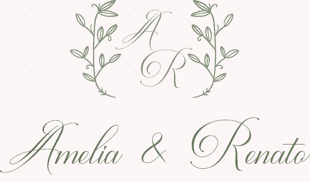 Modelo de Logo de Casamento Vetor EPS Editável