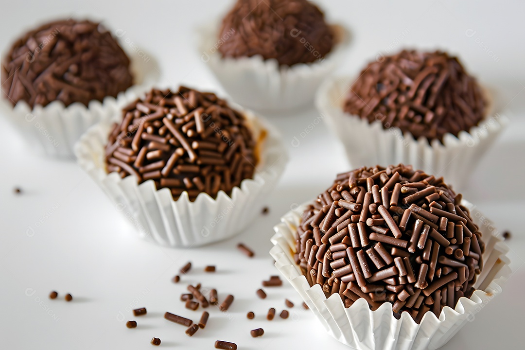 Brigadeiros de chocolate deliociosos