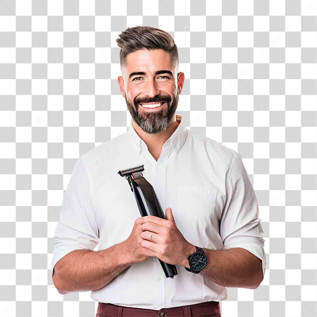 Barbeiro Corte de Cabelo Salão PNG Transparente