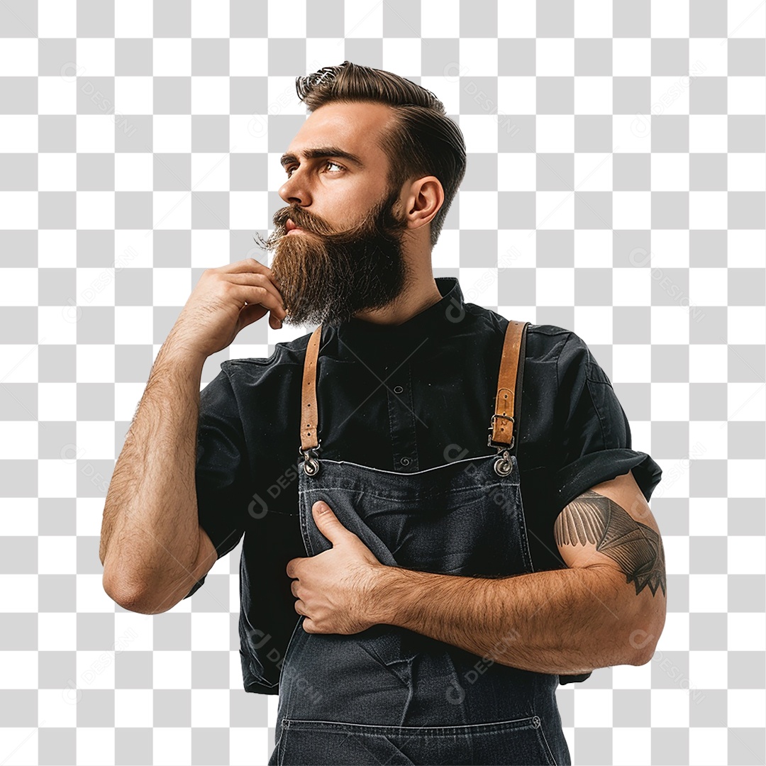 Barbeiro Corte de Cabelo Salão PNG Transparente