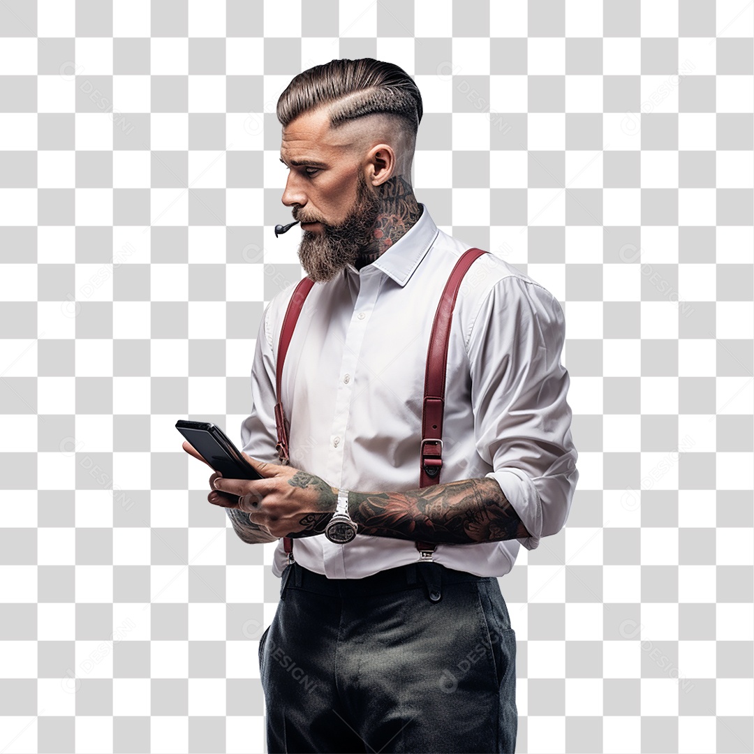 Barbeiro Corte de Cabelo Salão PNG Transparente