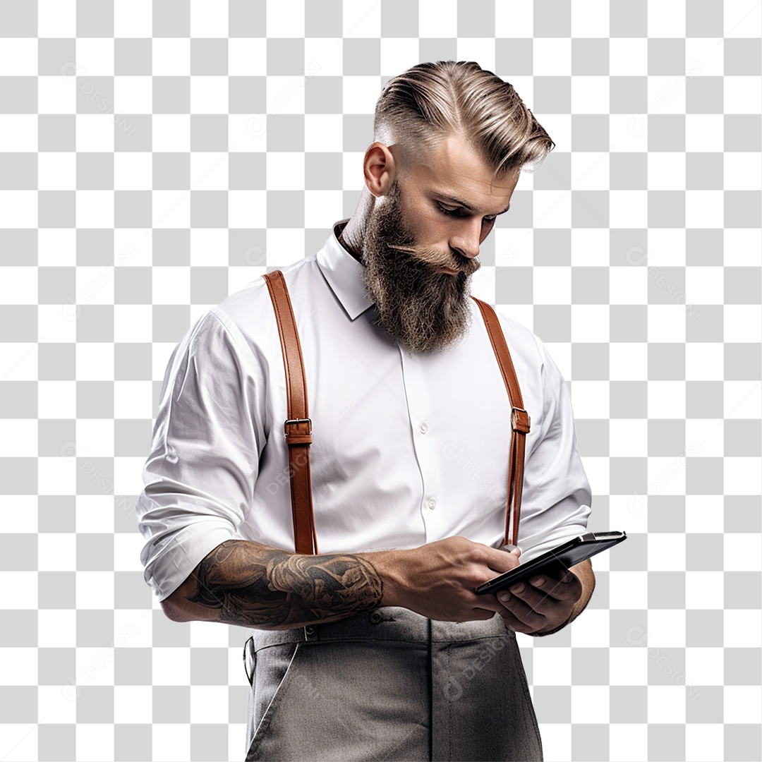 Barbeiro Corte de Cabelo Salão PNG Transparente