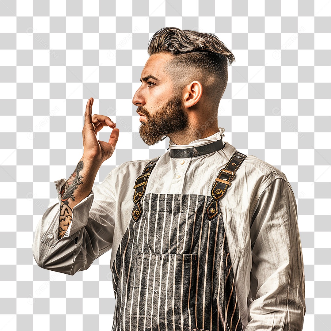 Barbeiro Corte de Cabelo Salão PNG Transparente