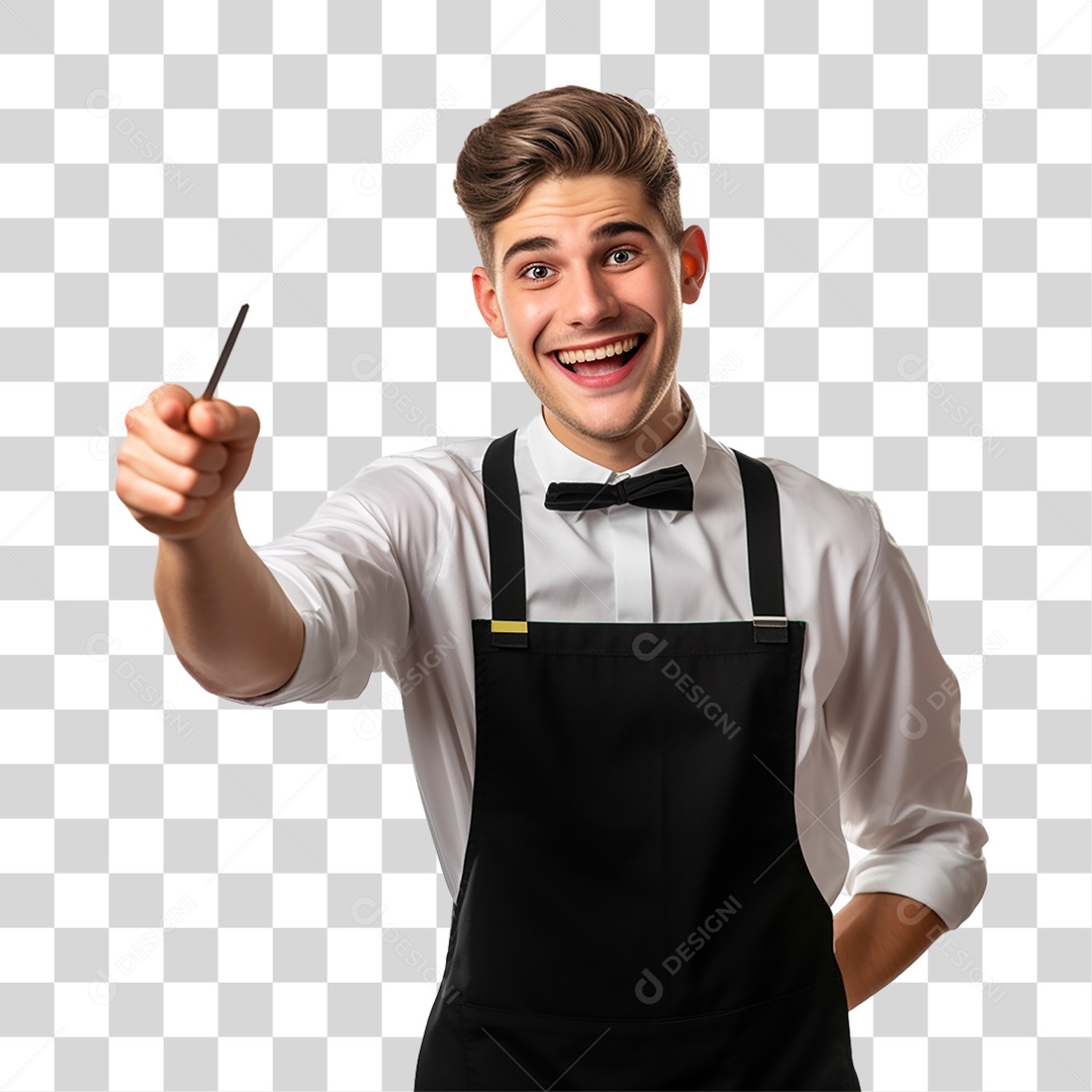 Barbeiro Corte de Cabelo Salão PNG Transparente