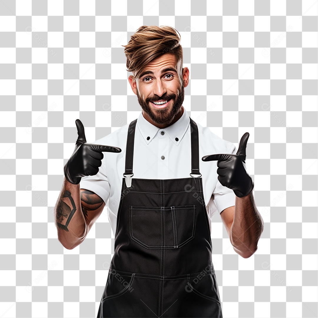 Barbeiro Corte de Cabelo Salão PNG Transparente