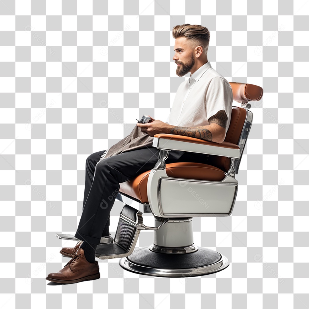 Barbeiro Corte de Cabelo Salão PNG Transparente