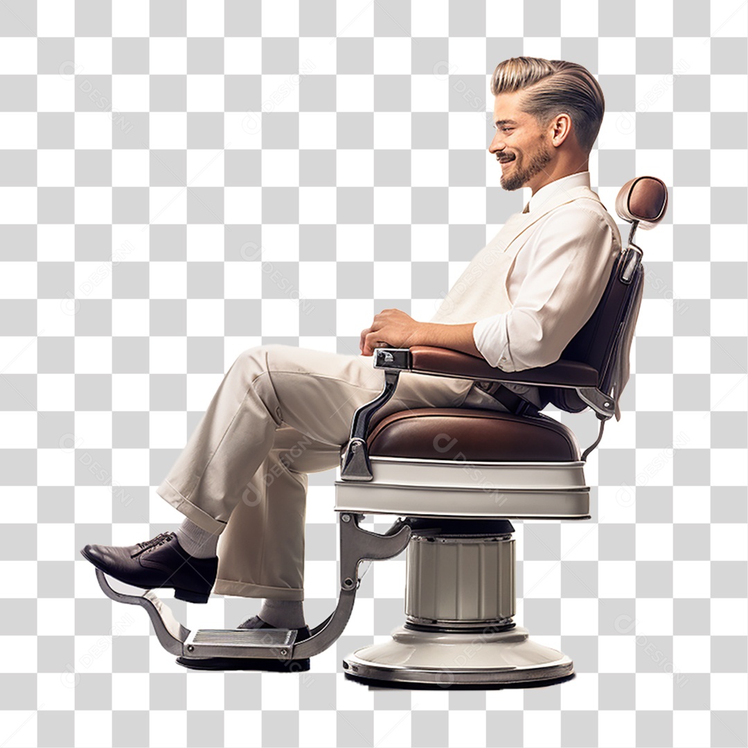 Barbeiro Corte de Cabelo Salão PNG Transparente