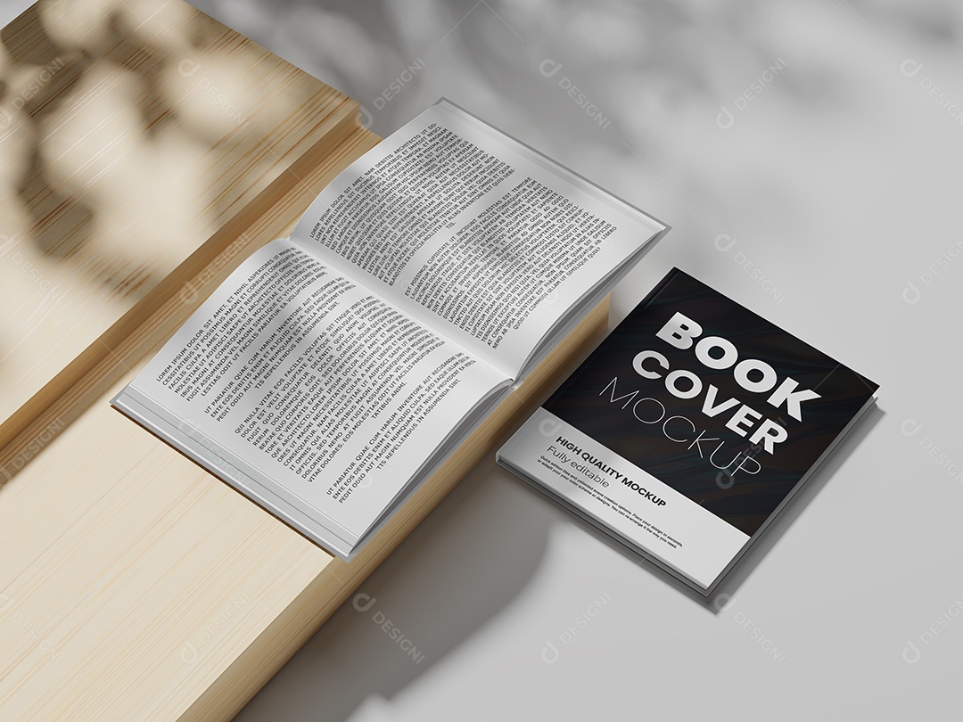 Capa de Livro Mockup PSD