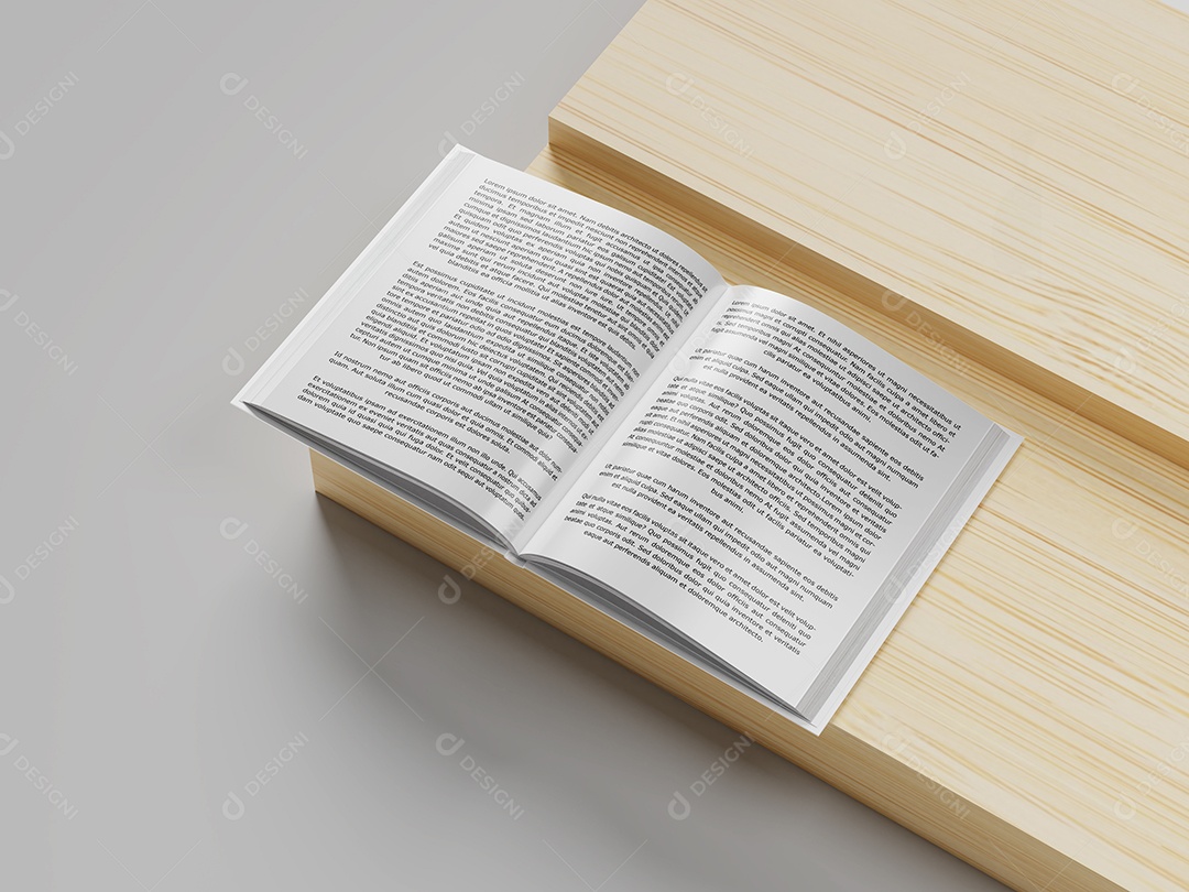 Capa de Livro Mockup PSD