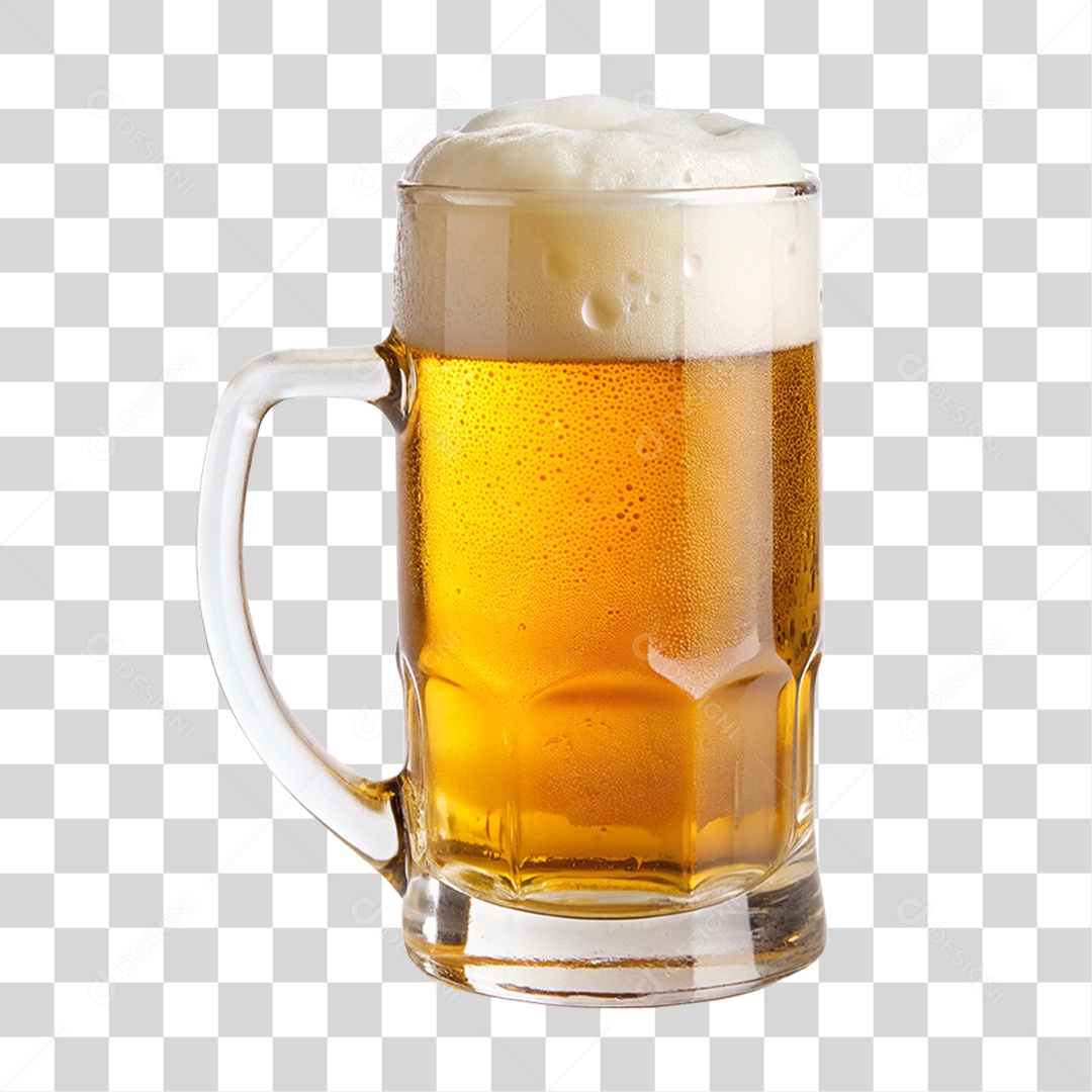 Caneca de Cerveja Bebida Alcoólica PNG Transparente