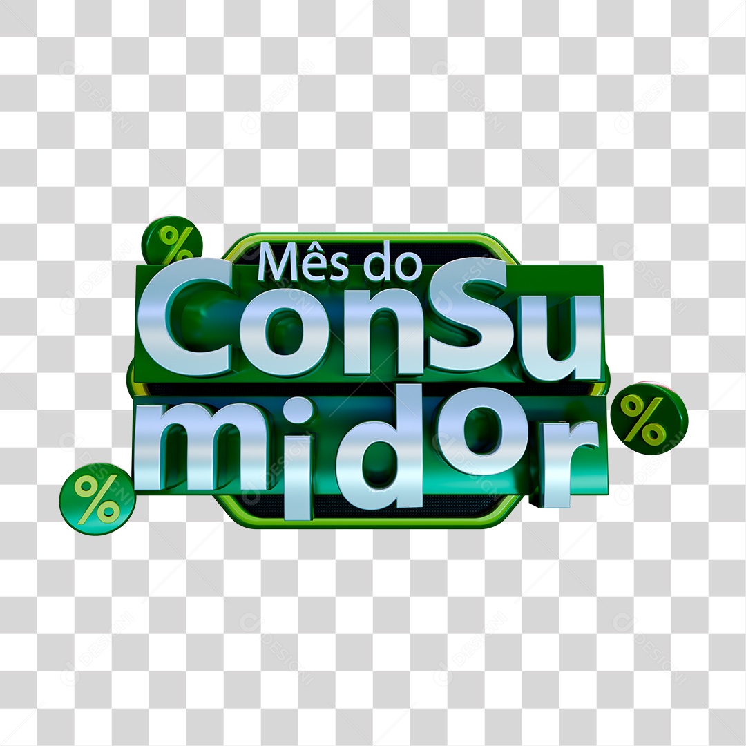 Mês do Consumidor PNG Transparente