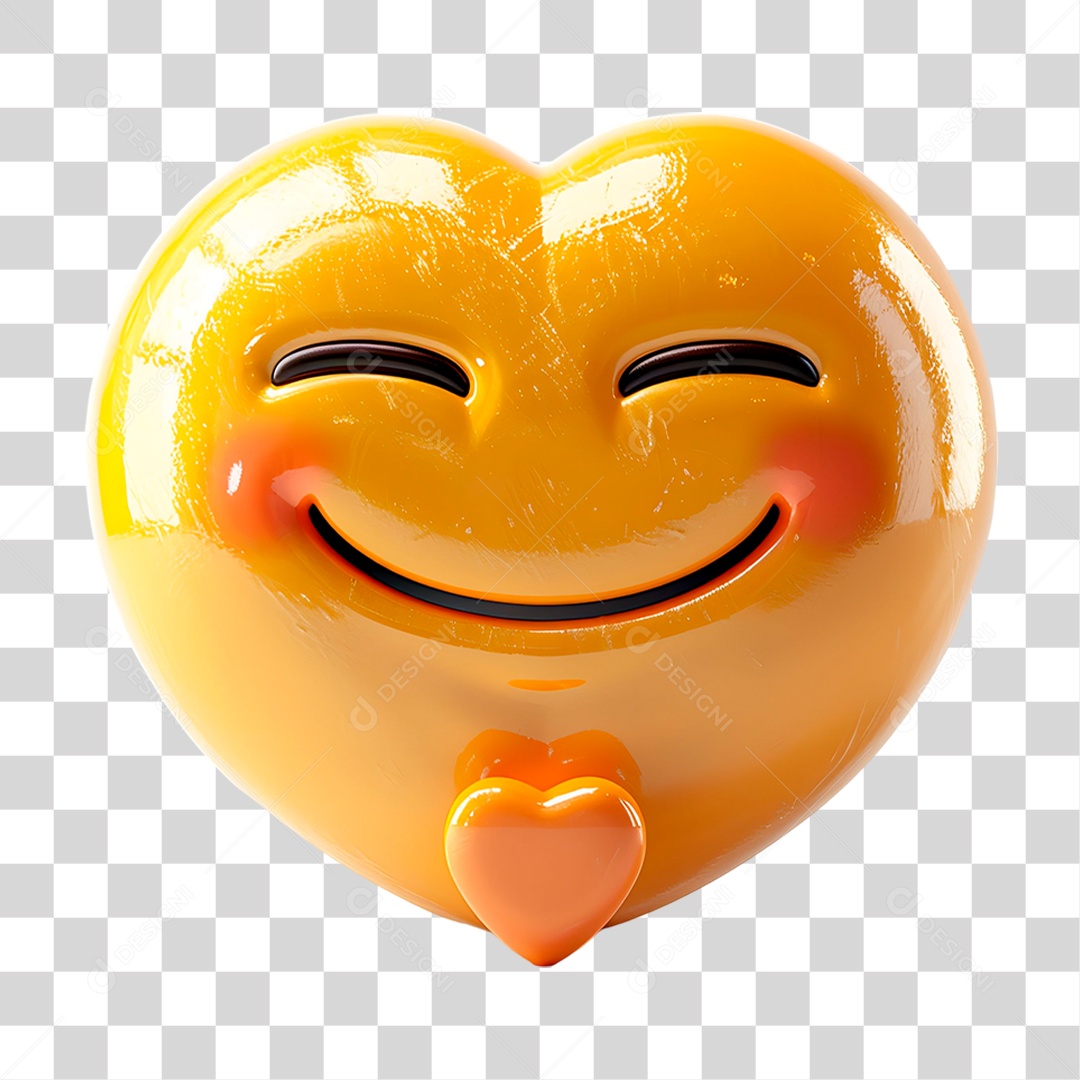 Emoji Feliz PNG Transparente