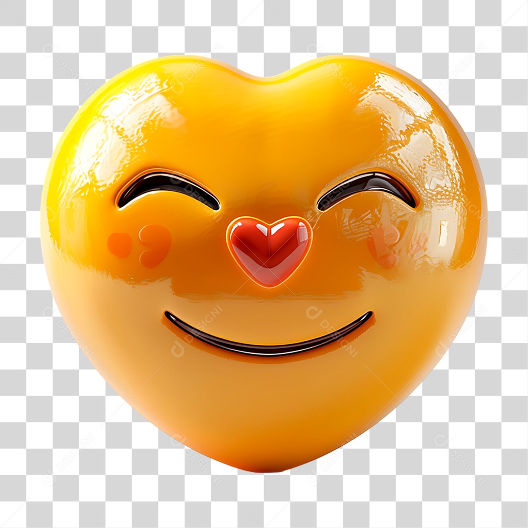 Emoji Feliz PNG Transparente