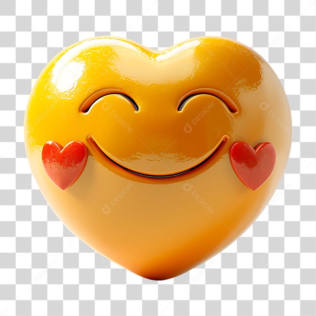 Emoji Feliz PNG Transparente