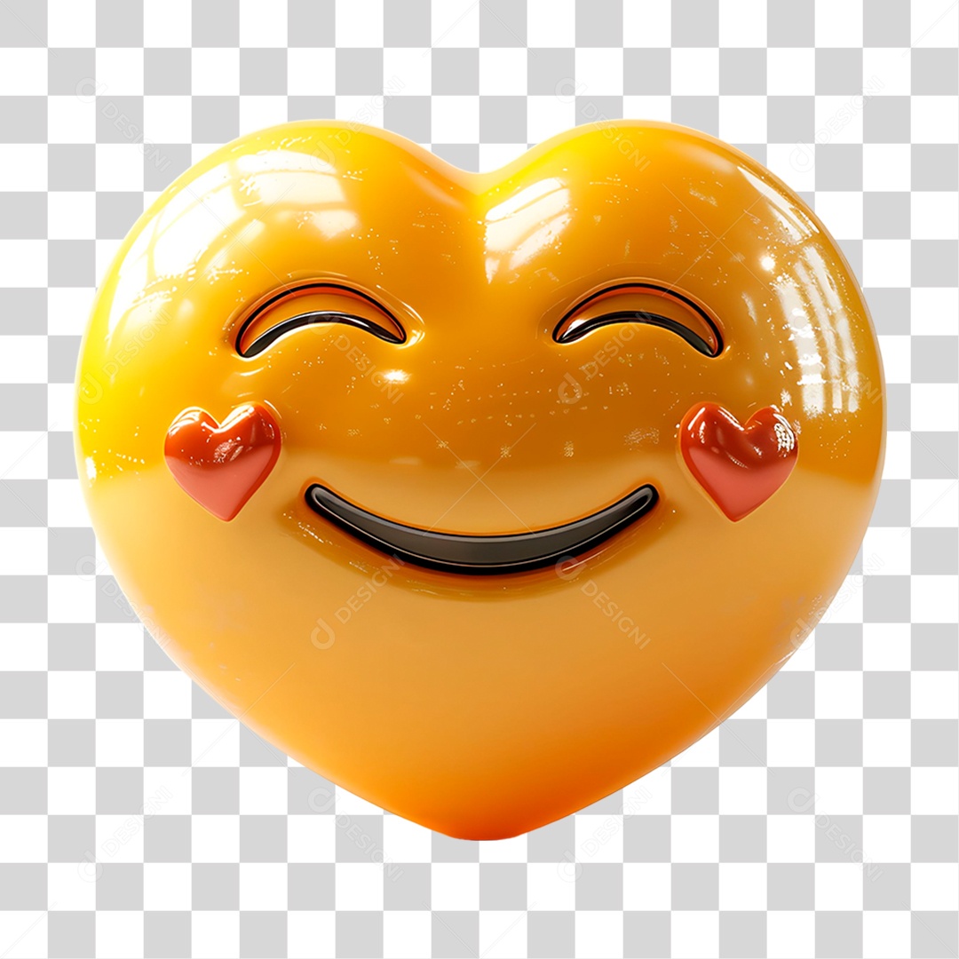 Emoji Feliz PNG Transparente