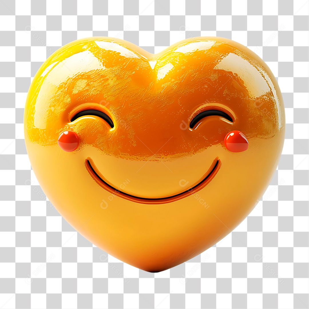 Emoji Feliz PNG Transparente