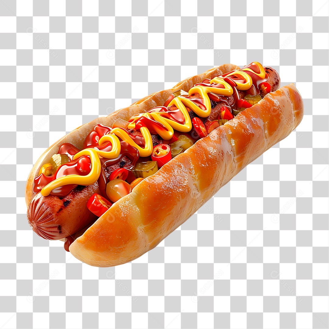 Cachorro Quente PNG Transparente